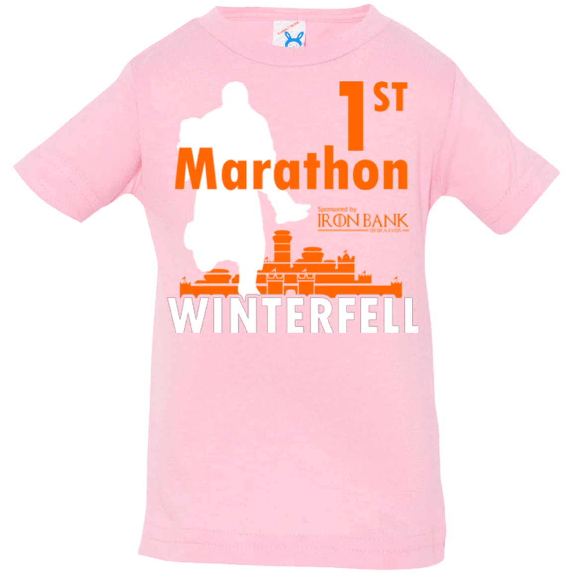 T-Shirts Pink / 6 Months First marathon Infant Premium T-Shirt