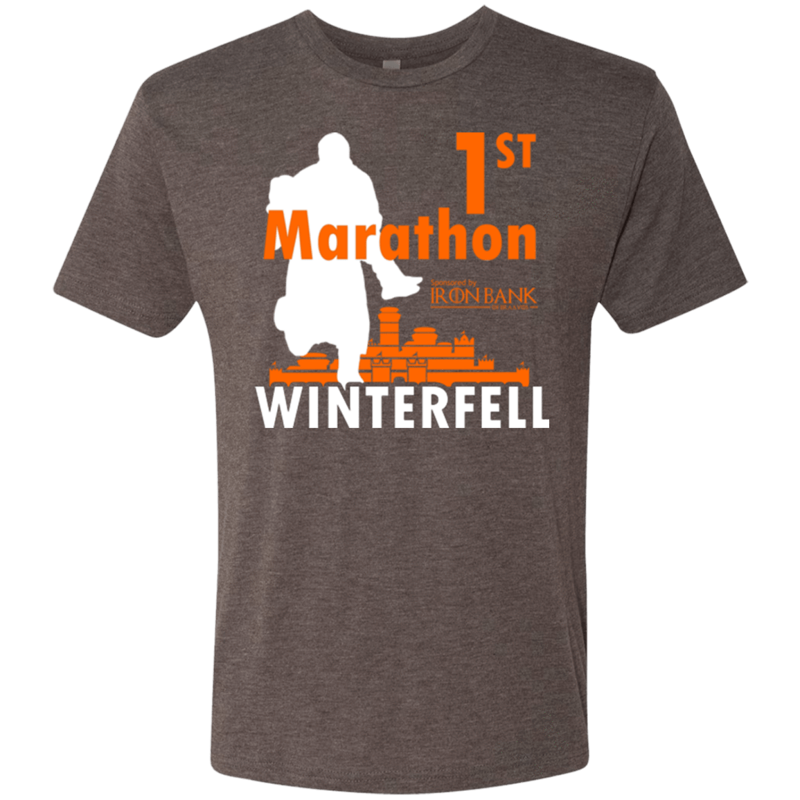 T-Shirts Macchiato / Small First marathon Men's Triblend T-Shirt