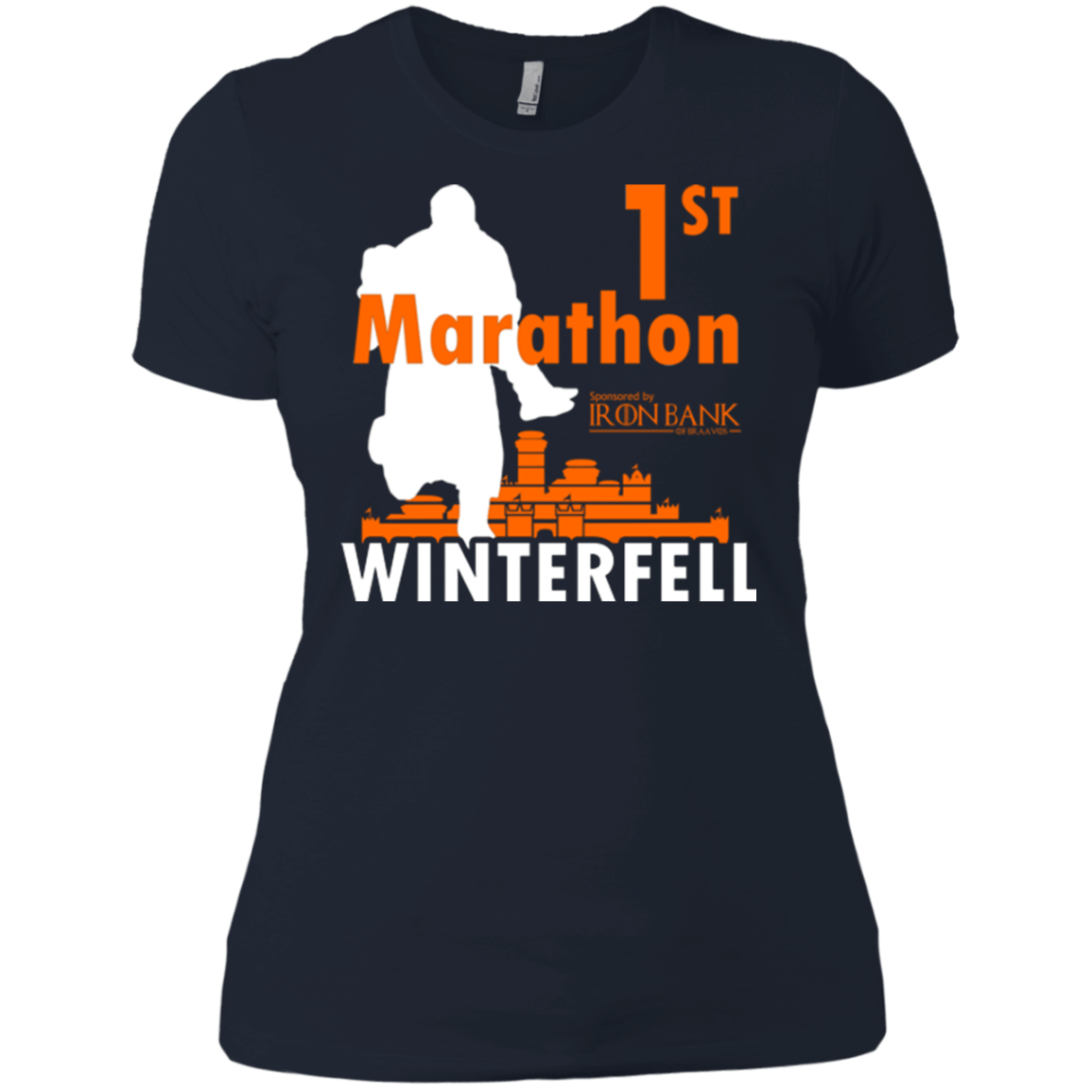 T-Shirts Midnight Navy / X-Small First marathon Women's Premium T-Shirt