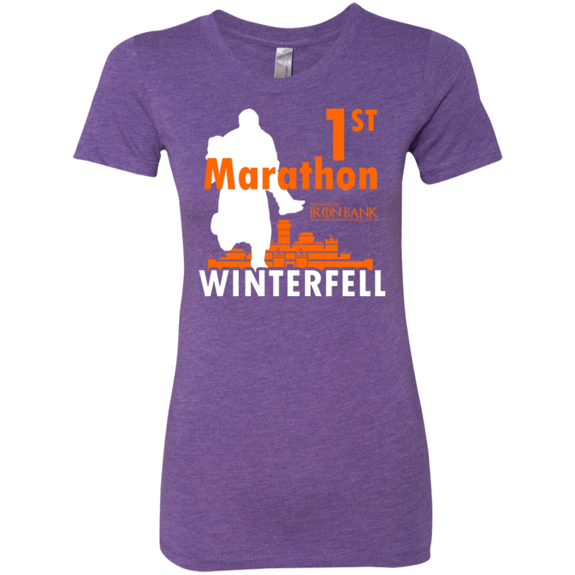 T-Shirts Purple Rush / Small First marathon Women's Triblend T-Shirt