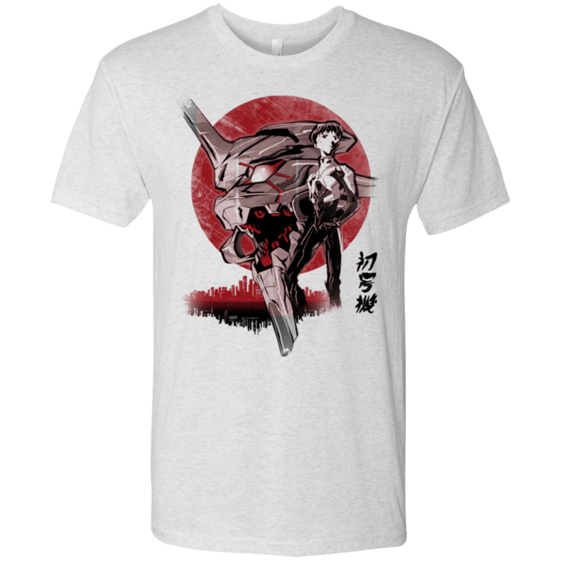 T-Shirts Heather White / Small First Unit Men's Triblend T-Shirt