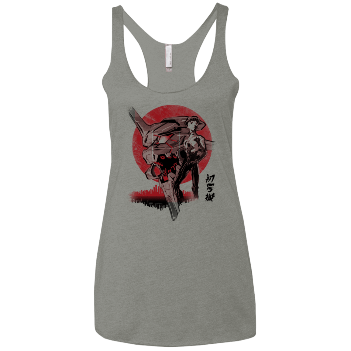 T-Shirts Venetian Grey / X-Small First Unit Women's Triblend Racerback Tank