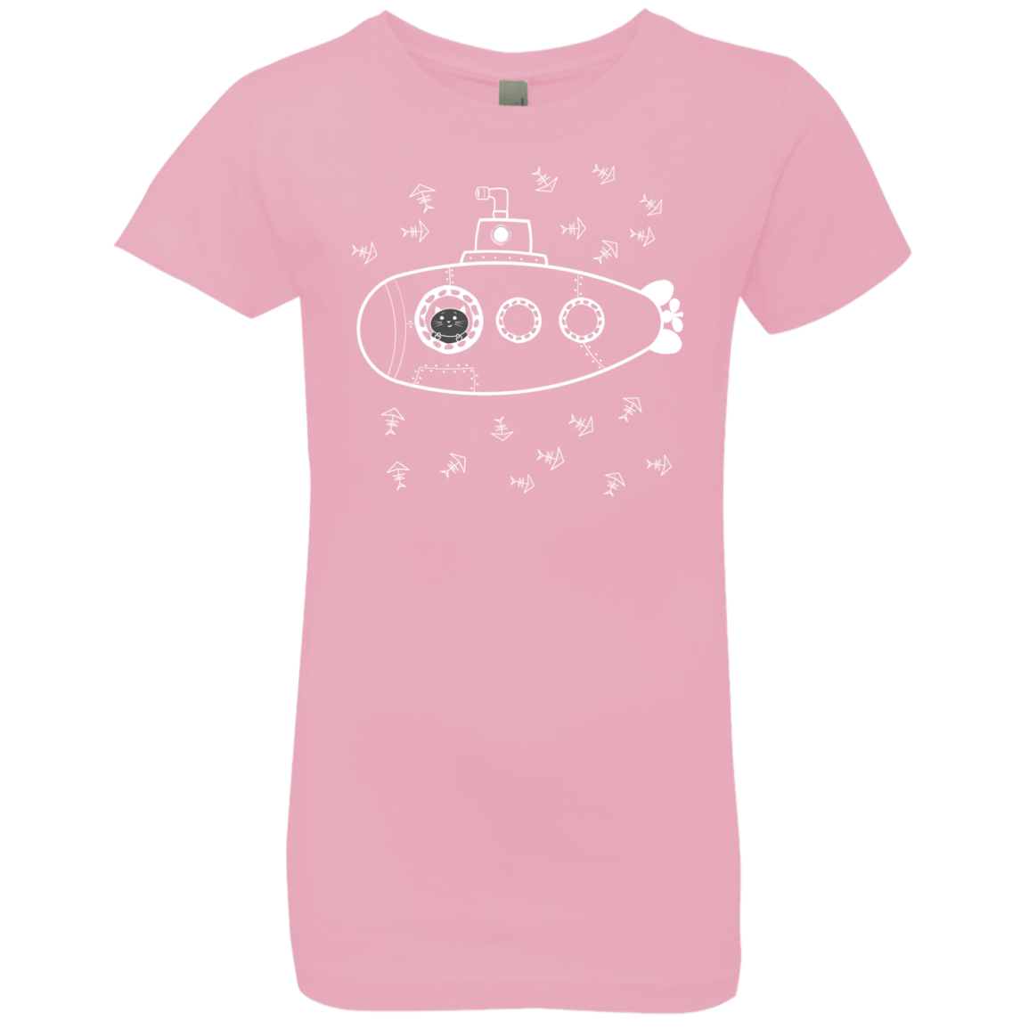 T-Shirts Light Pink / YXS Fish Watching Girls Premium T-Shirt