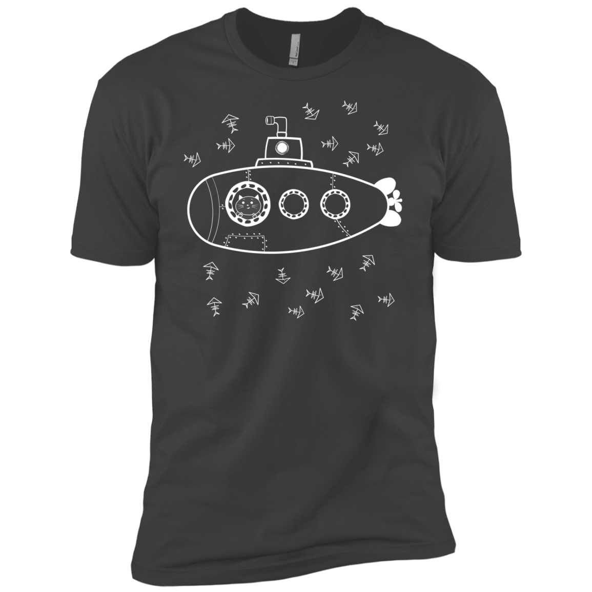 T-Shirts Heavy Metal / X-Small Fish Watching Men's Premium T-Shirt