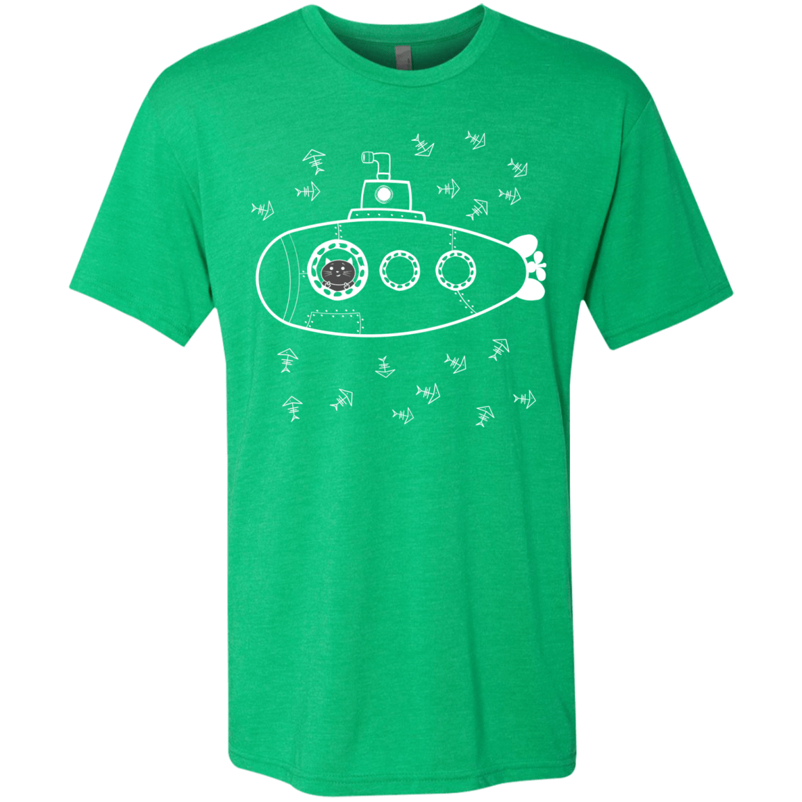 T-Shirts Envy / S Fish Watching Men's Triblend T-Shirt