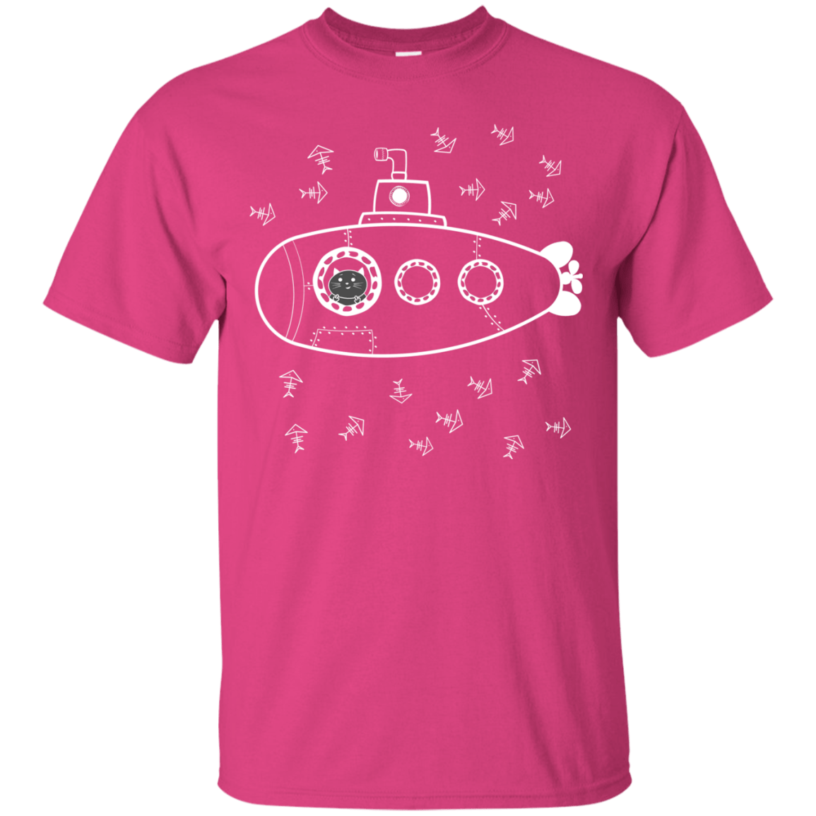 T-Shirts Heliconia / S Fish Watching T-Shirt