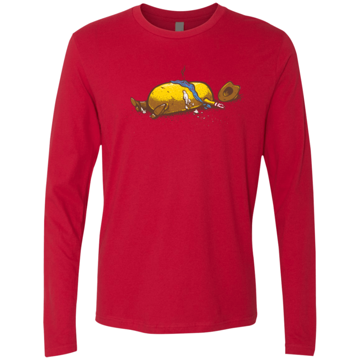 T-Shirts Red / Small Fistfull Men's Premium Long Sleeve