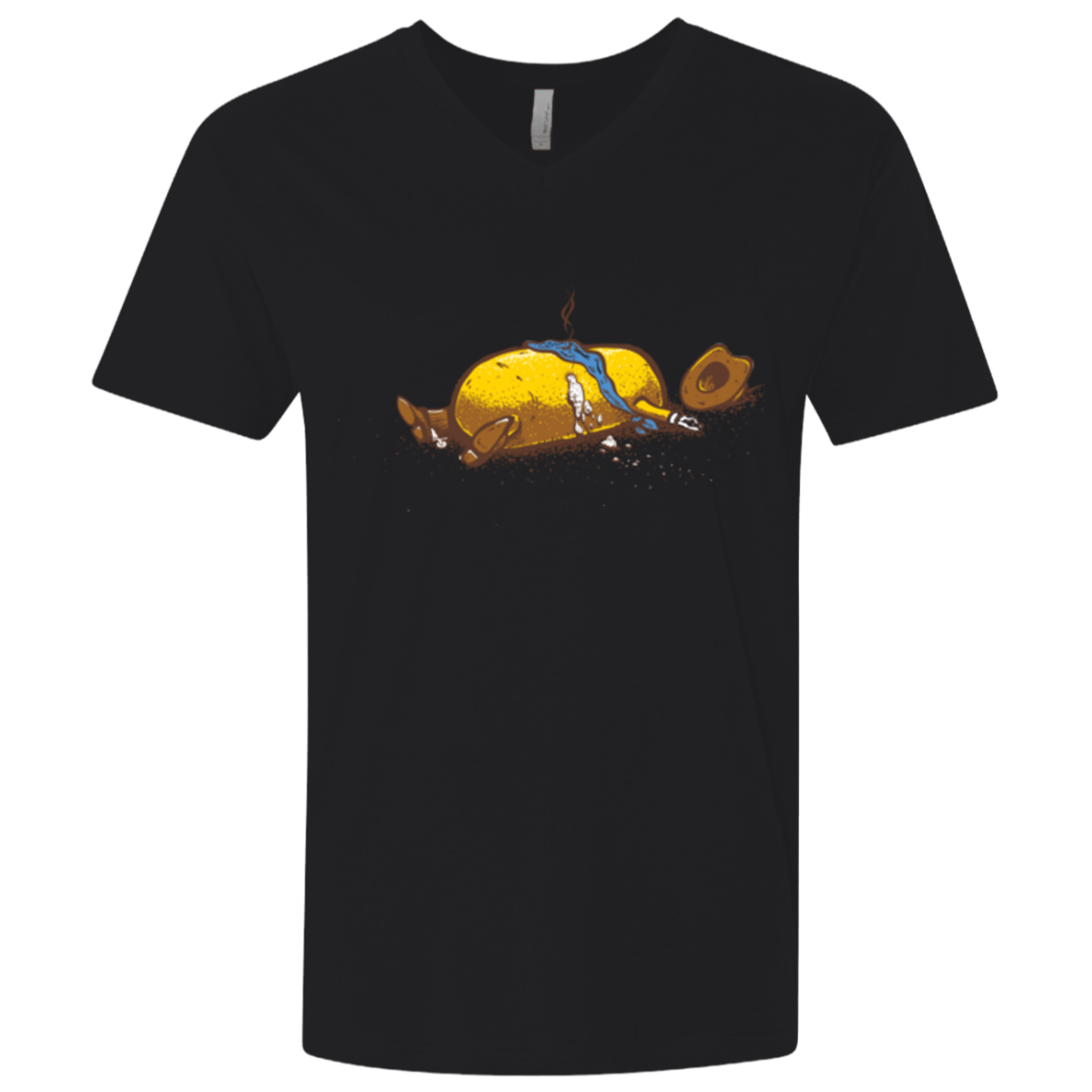 T-Shirts Black / X-Small Fistfull Men's Premium V-Neck