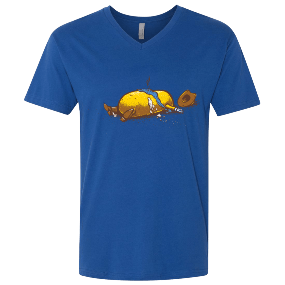 T-Shirts Royal / X-Small Fistfull Men's Premium V-Neck