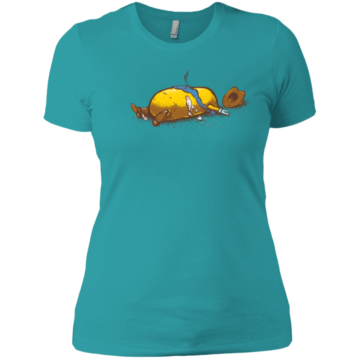 T-Shirts Tahiti Blue / X-Small Fistfull Women's Premium T-Shirt