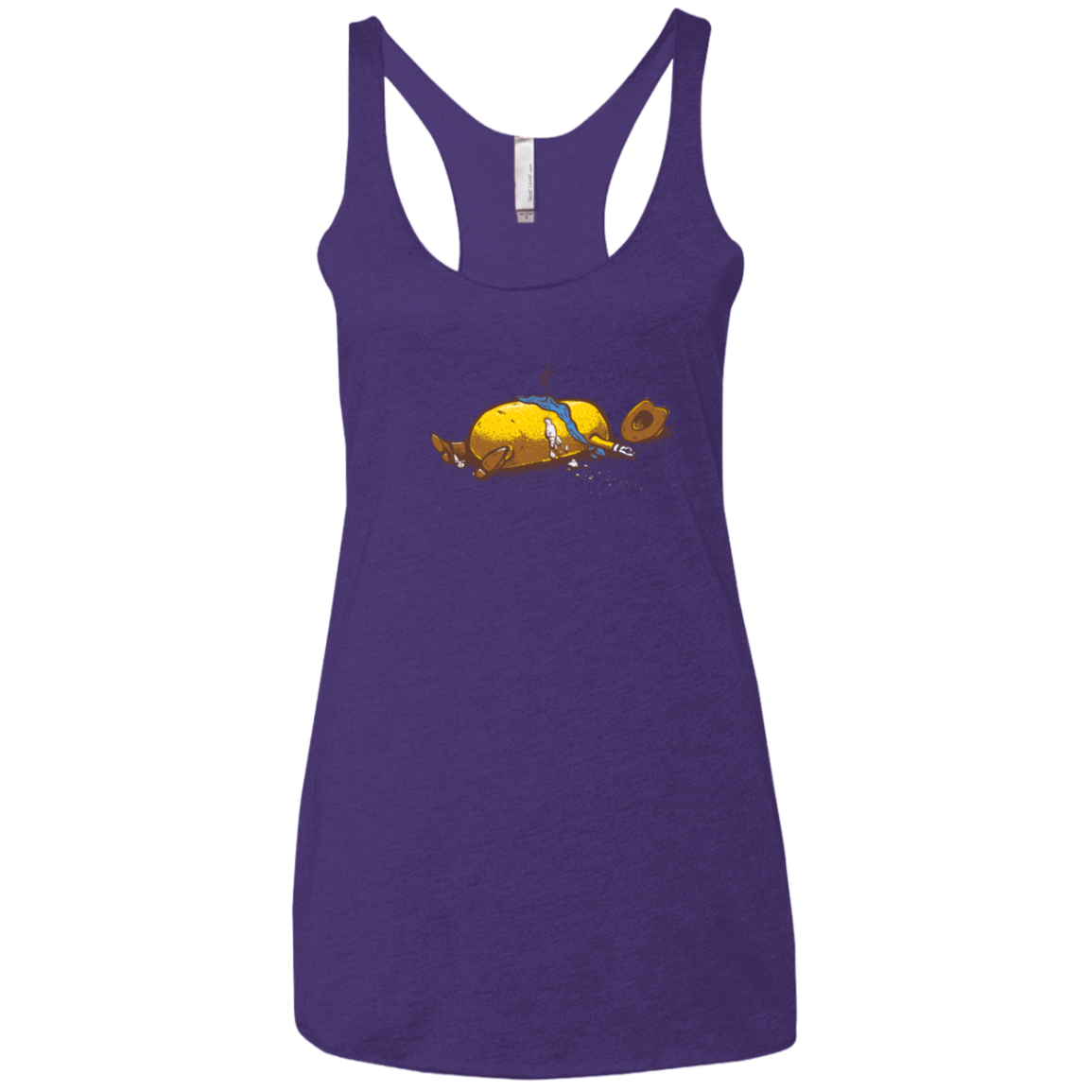 T-Shirts Purple / X-Small Fistfull Women's Triblend Racerback Tank