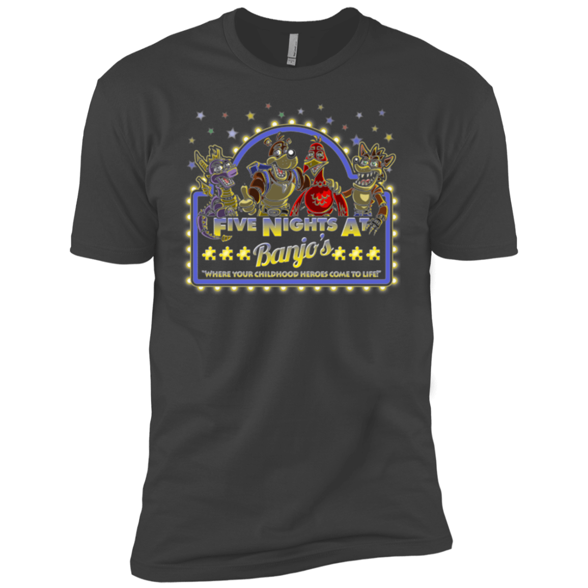 T-Shirts Heavy Metal / YXS Five Nights at Banjos Boys Premium T-Shirt
