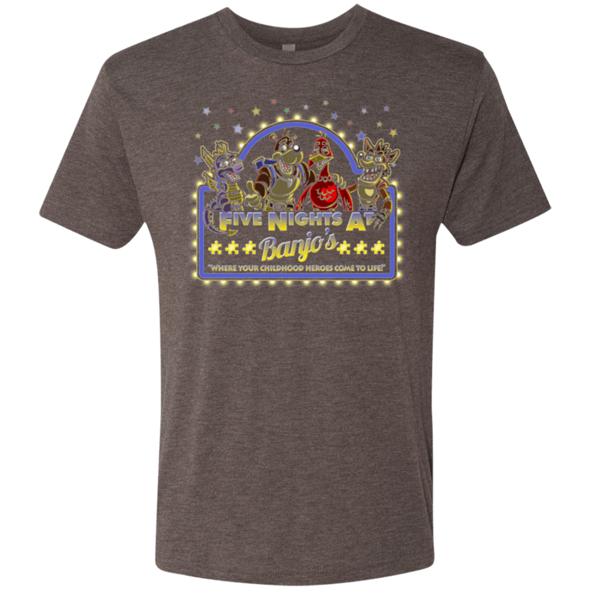 T-Shirts Macchiato / Small Five Nights at Banjos Men's Triblend T-Shirt