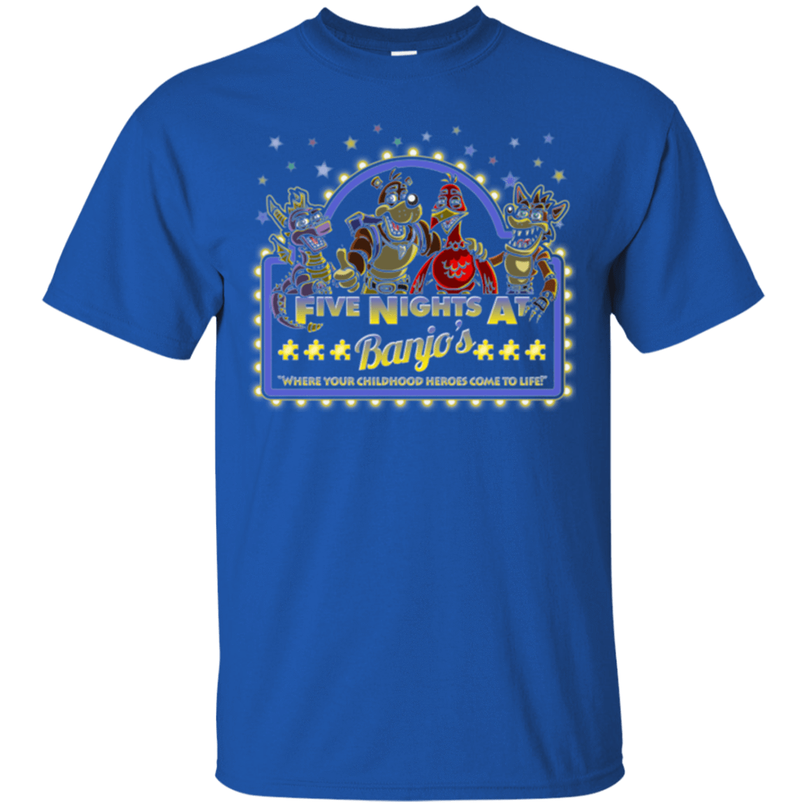 T-Shirts Royal / Small Five Nights at Banjos T-Shirt