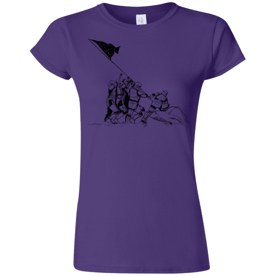 T-Shirts Purple / S Flags Of Our Emperor Junior Slimmer-Fit T-Shirt