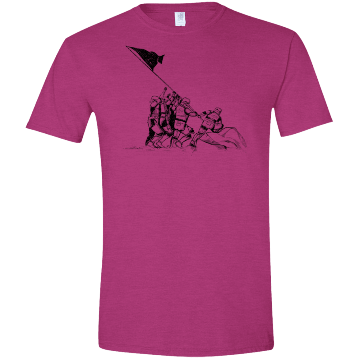 T-Shirts Antique Heliconia / S Flags Of Our Emperor Men's Semi-Fitted Softstyle