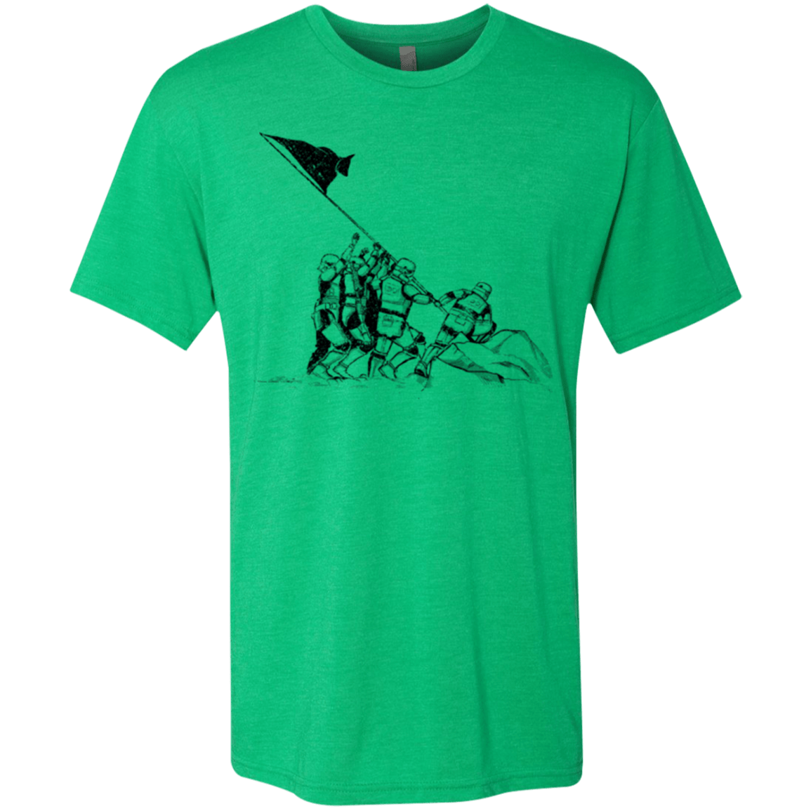 T-Shirts Envy / S Flags Of Our Emperor Men's Triblend T-Shirt