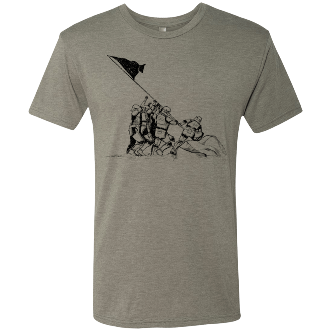 T-Shirts Venetian Grey / S Flags Of Our Emperor Men's Triblend T-Shirt