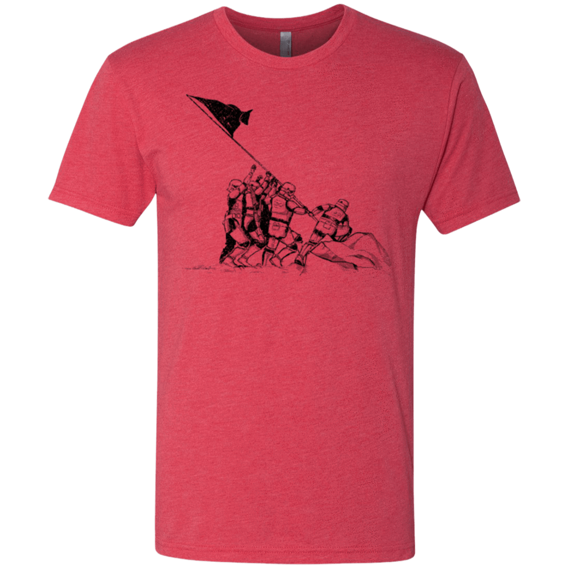 T-Shirts Vintage Red / S Flags Of Our Emperor Men's Triblend T-Shirt