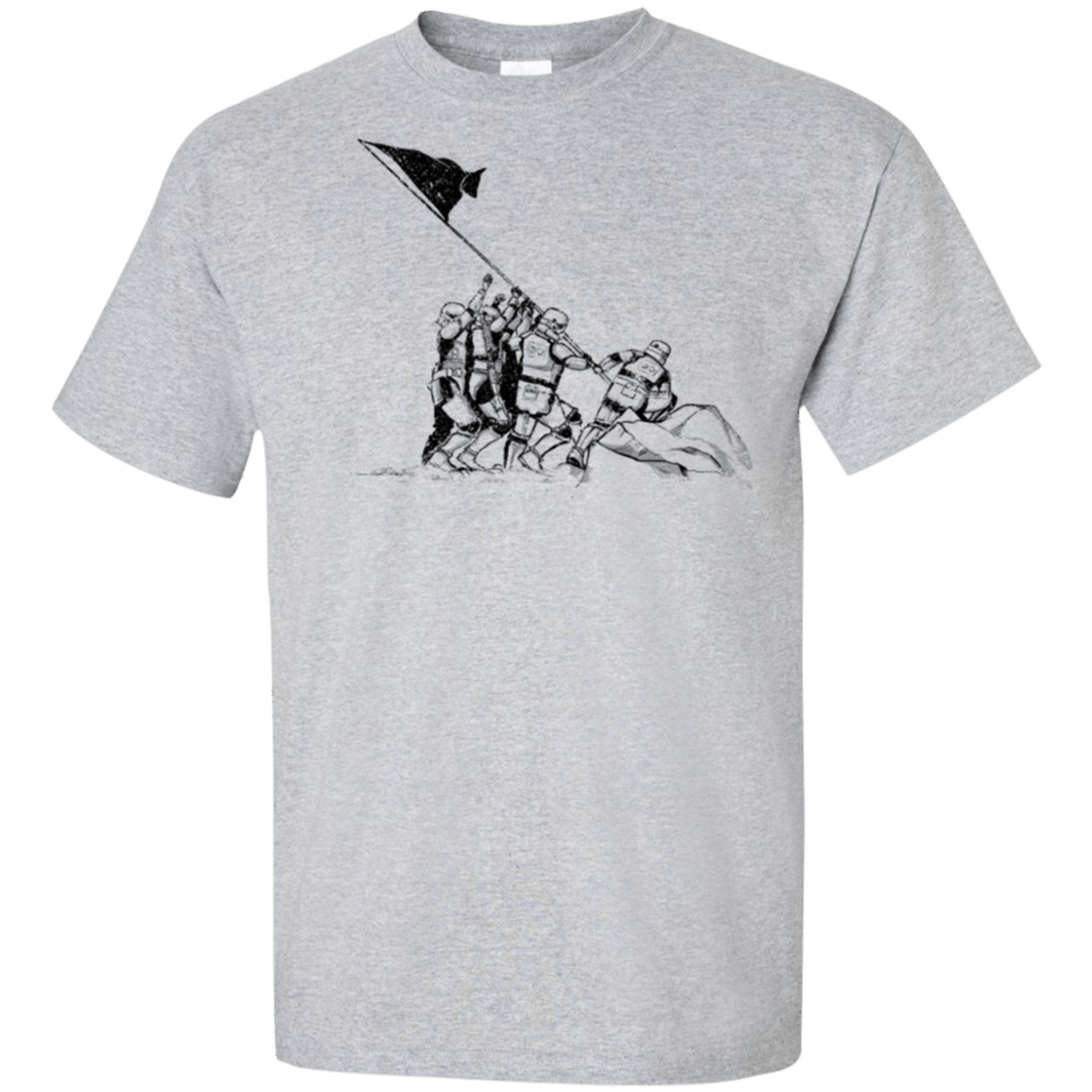 T-Shirts Sport Grey / XLT Flags Of Our Emperor Tall T-Shirt