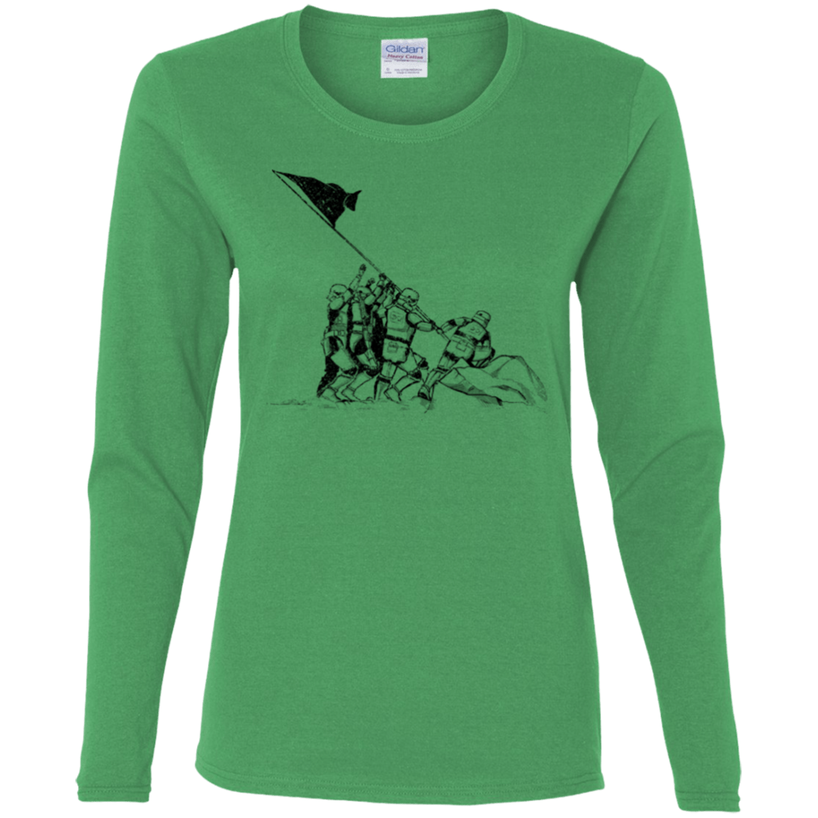T-Shirts Irish Green / S Flags Of Our Emperor Women's Long Sleeve T-Shirt