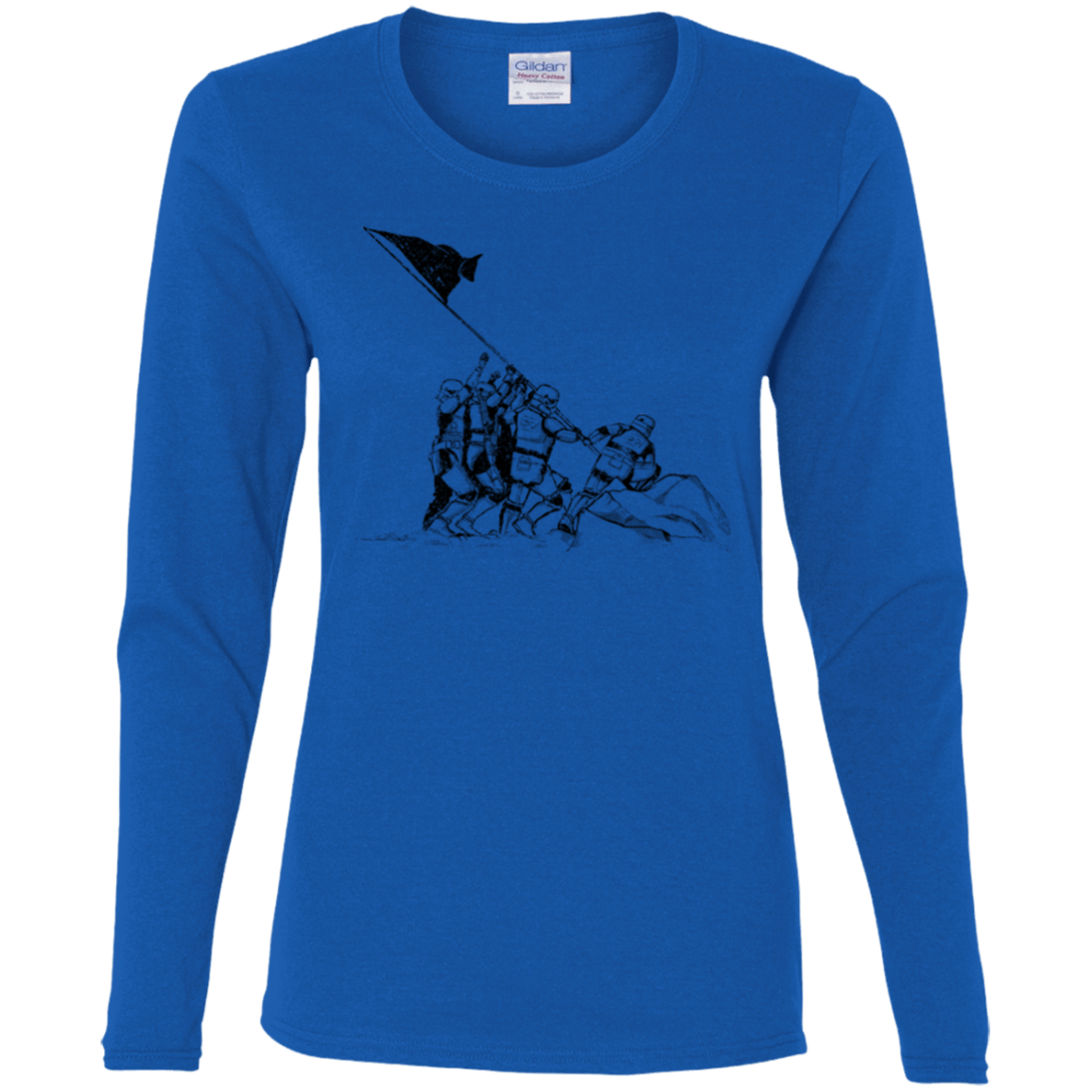 T-Shirts Royal / S Flags Of Our Emperor Women's Long Sleeve T-Shirt