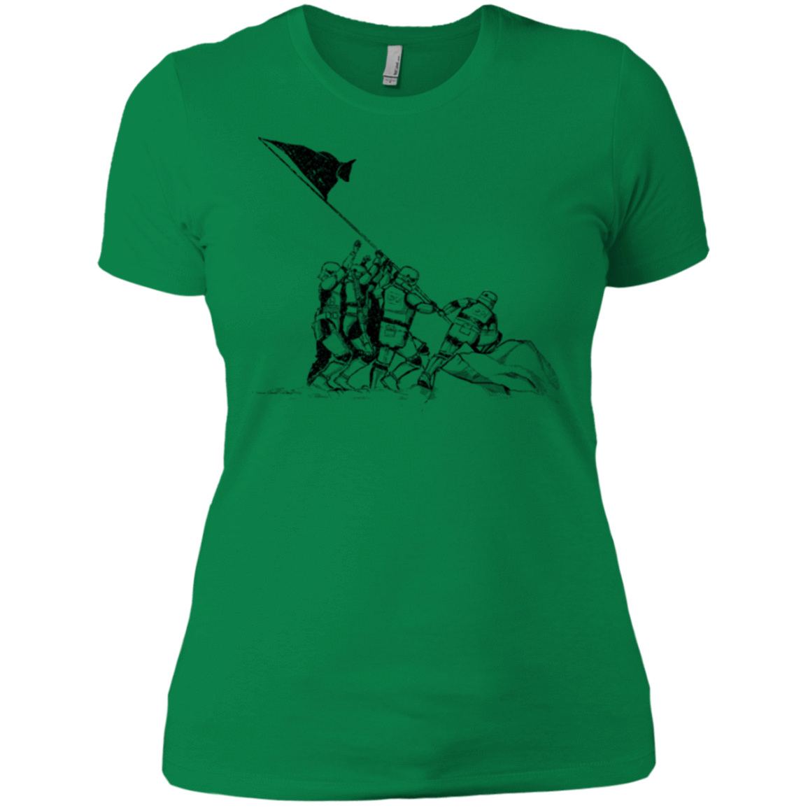 T-Shirts Kelly Green / X-Small Flags Of Our Emperor Women's Premium T-Shirt