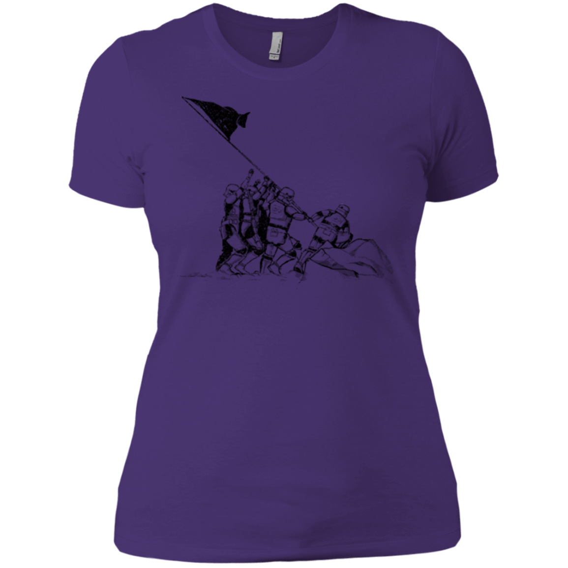 T-Shirts Purple Rush/ / X-Small Flags Of Our Emperor Women's Premium T-Shirt