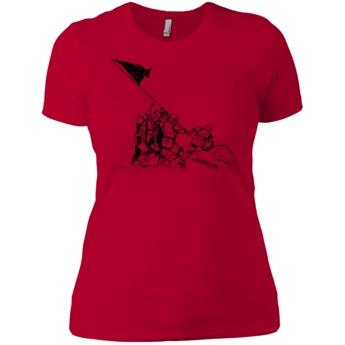 T-Shirts Red / X-Small Flags Of Our Emperor Women's Premium T-Shirt