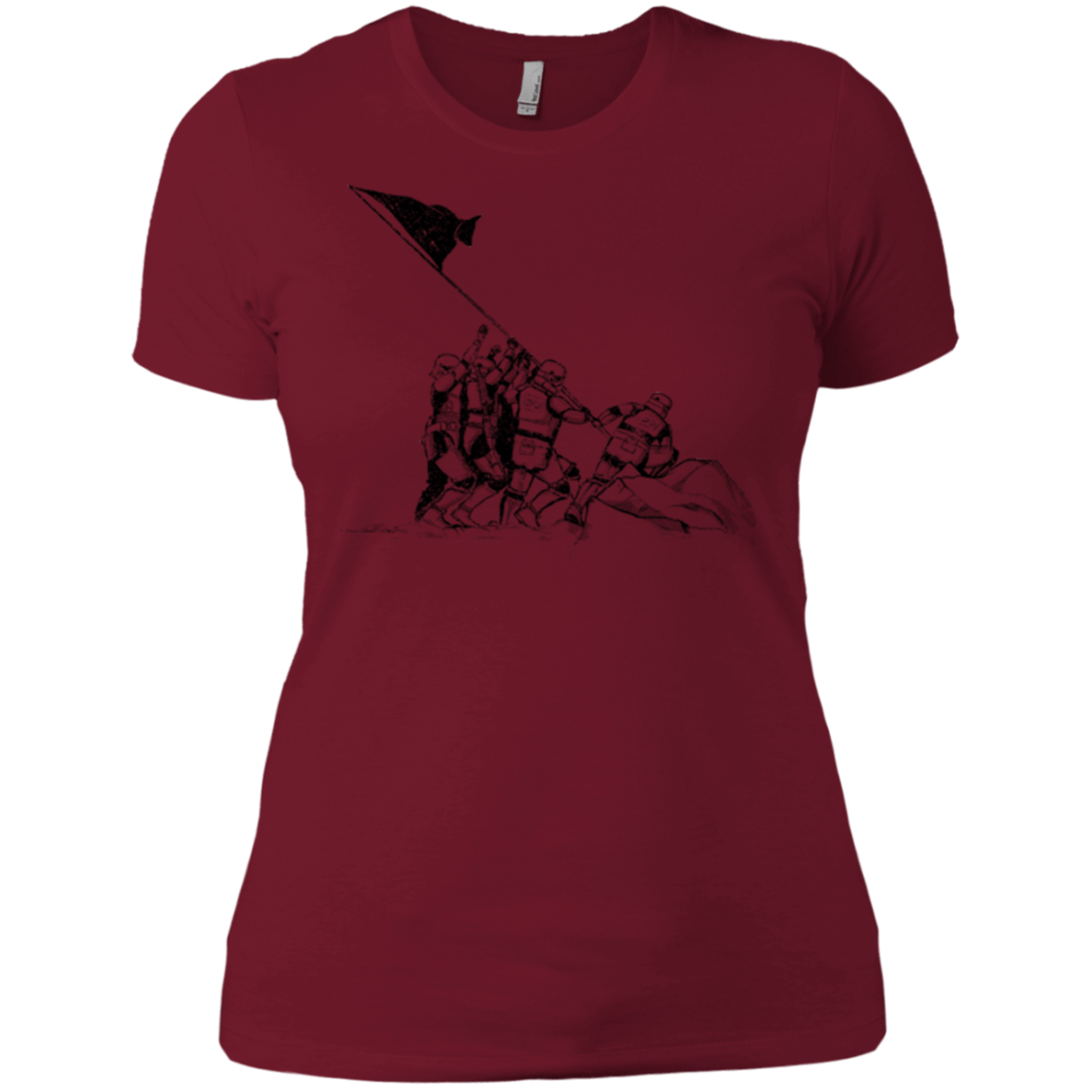 T-Shirts Scarlet / X-Small Flags Of Our Emperor Women's Premium T-Shirt