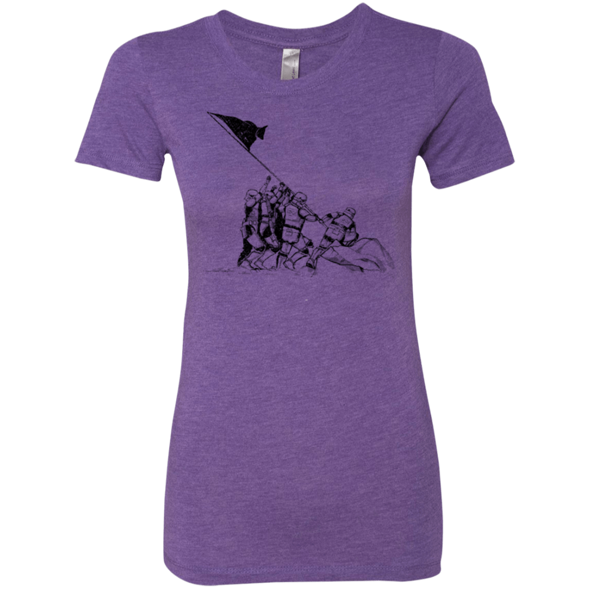 T-Shirts Purple Rush / S Flags Of Our Emperor Women's Triblend T-Shirt