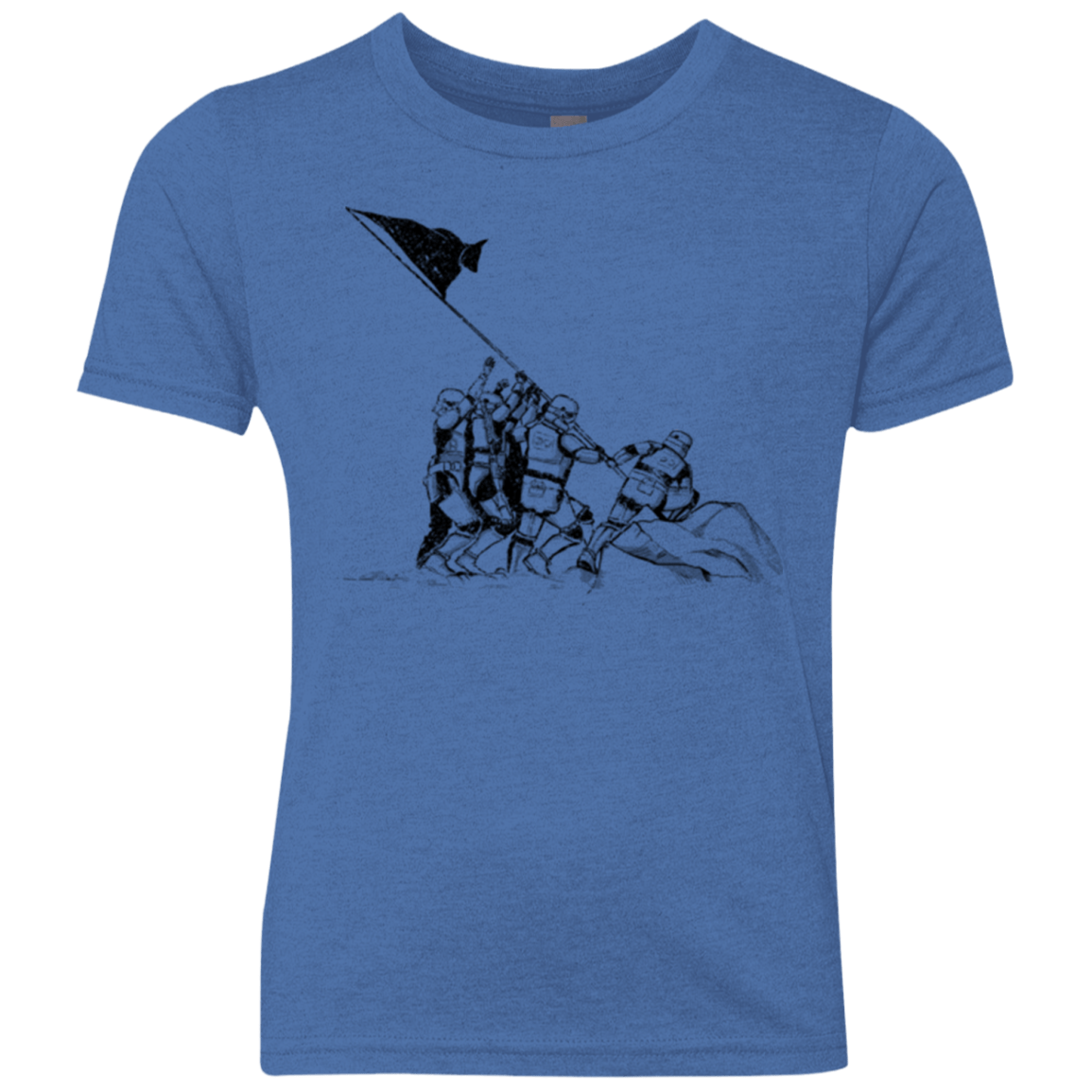 T-Shirts Vintage Royal / YXS Flags Of Our Emperor Youth Triblend T-Shirt