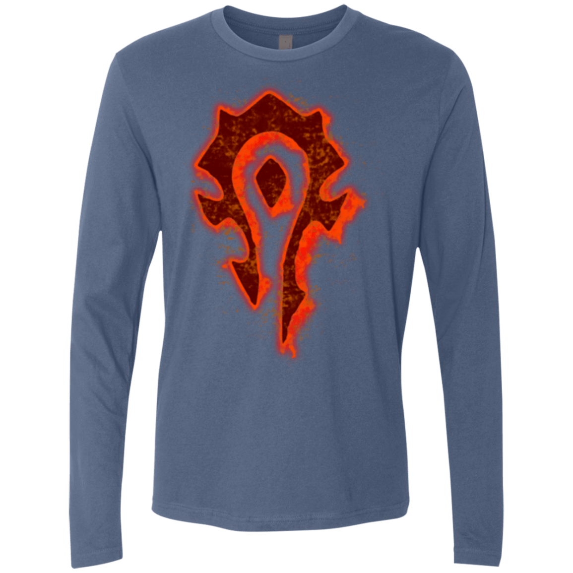 T-Shirts Indigo / Small Flamecraft Men's Premium Long Sleeve