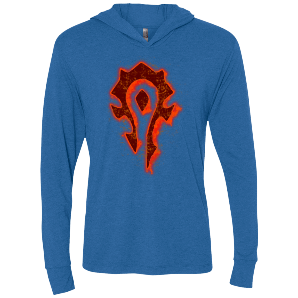 T-Shirts Vintage Royal / X-Small Flamecraft Triblend Long Sleeve Hoodie Tee