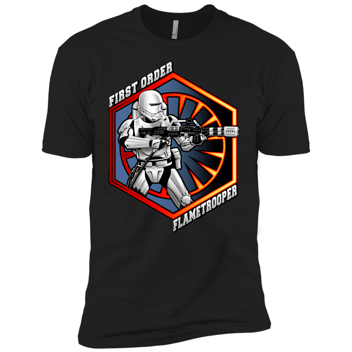 T-Shirts Black / YXS Flametrooper Boys Premium T-Shirt