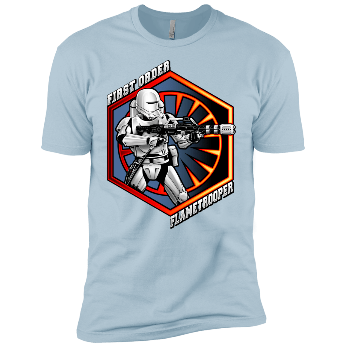 T-Shirts Light Blue / YXS Flametrooper Boys Premium T-Shirt