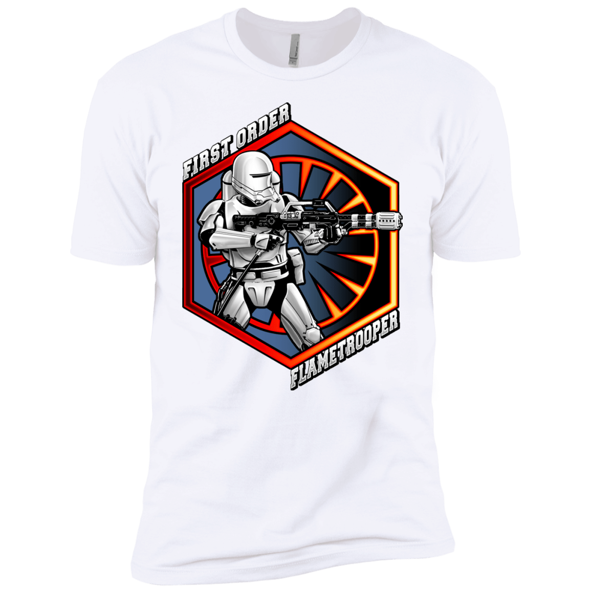 T-Shirts White / YXS Flametrooper Boys Premium T-Shirt