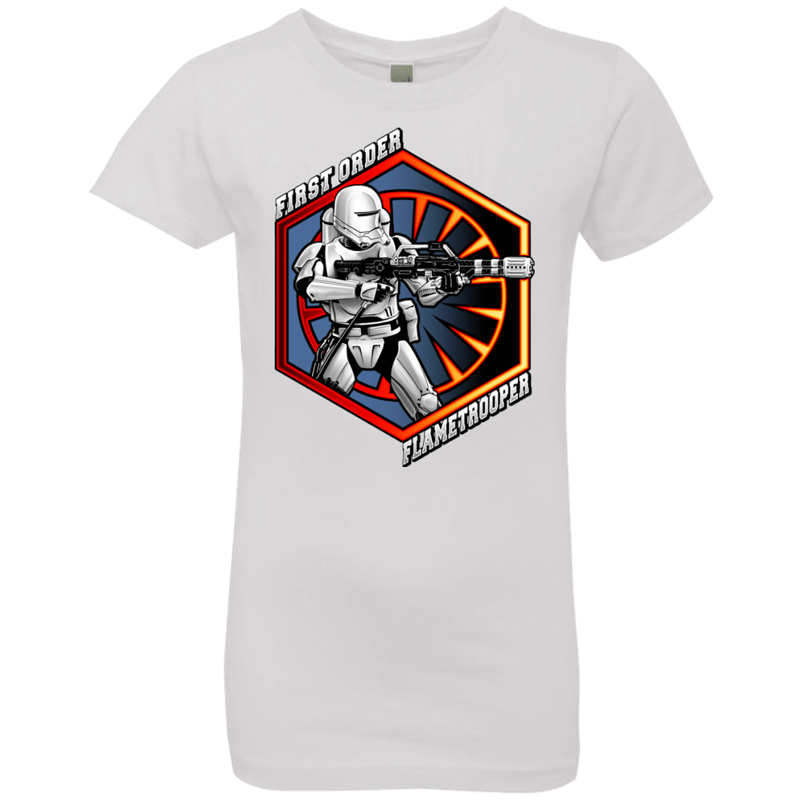 T-Shirts White / YXS Flametrooper Girls Premium T-Shirt