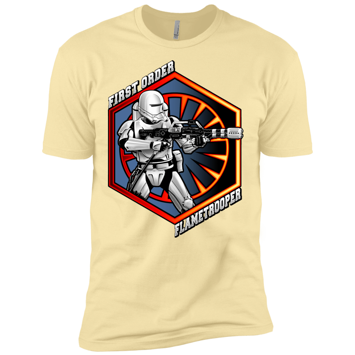 T-Shirts Banana Cream / X-Small Flametrooper Men's Premium T-Shirt