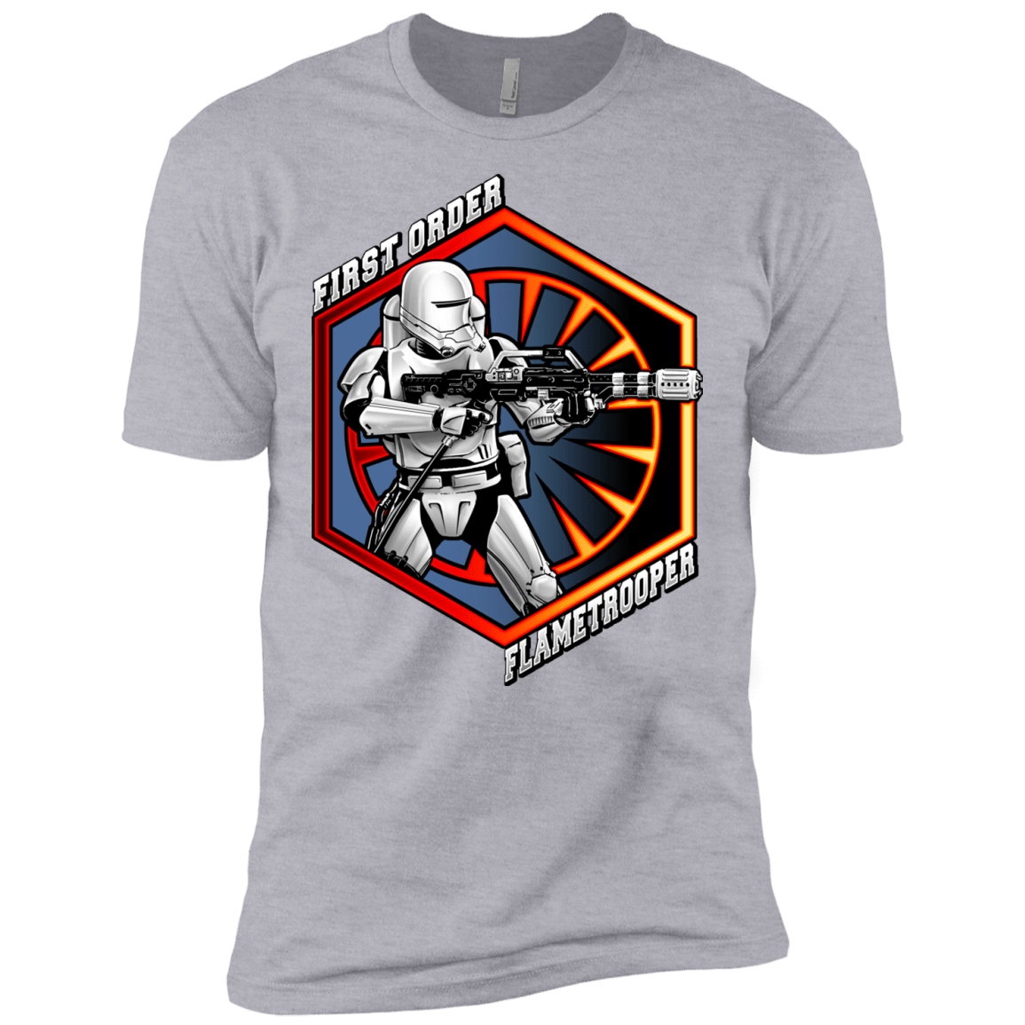 T-Shirts Heather Grey / X-Small Flametrooper Men's Premium T-Shirt