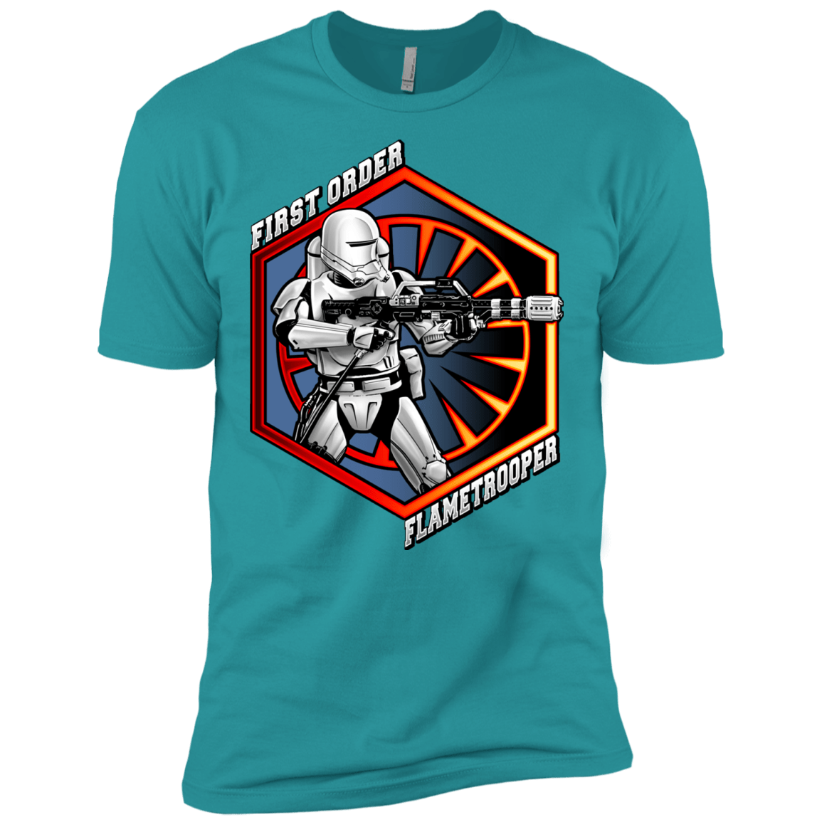 T-Shirts Tahiti Blue / X-Small Flametrooper Men's Premium T-Shirt