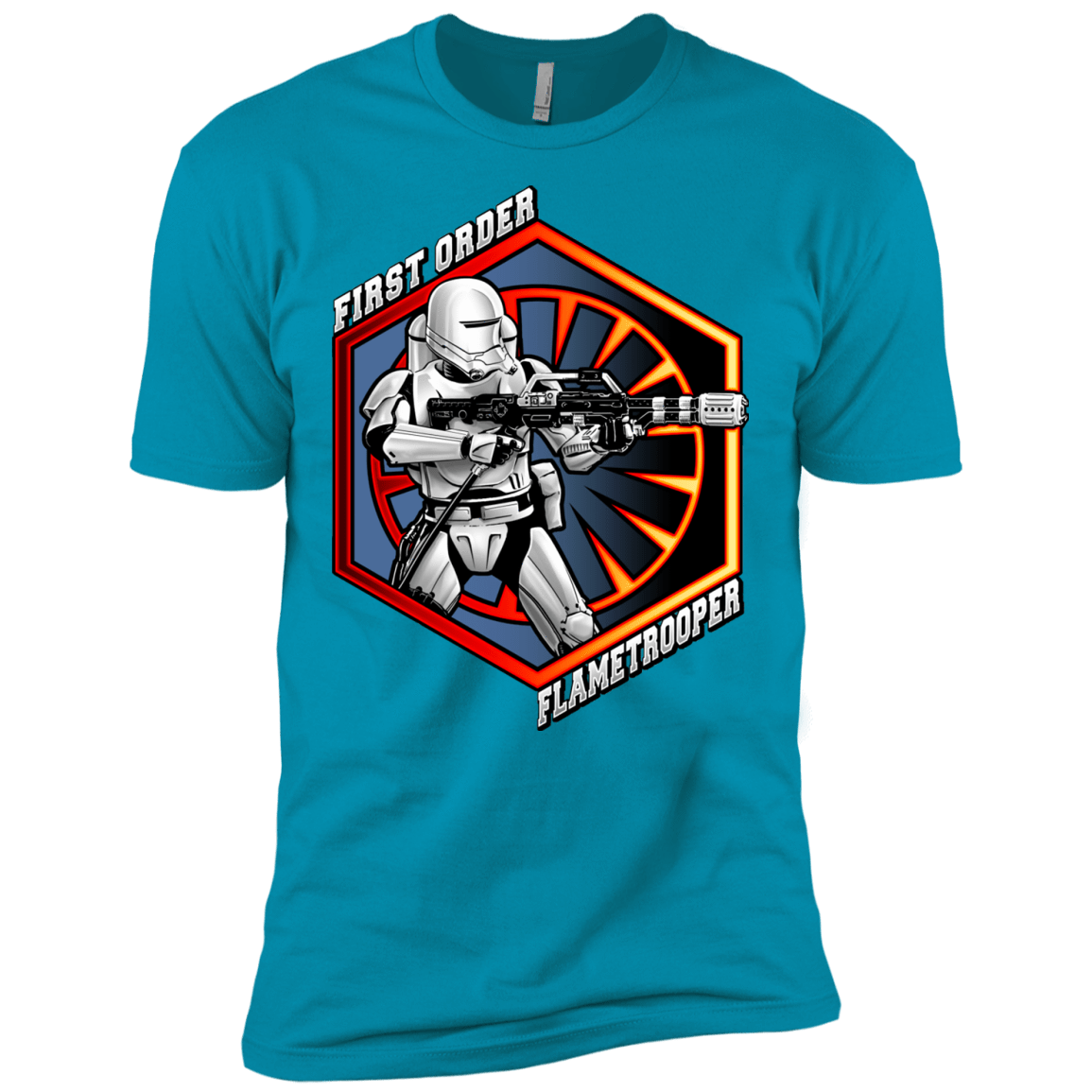 T-Shirts Turquoise / X-Small Flametrooper Men's Premium T-Shirt