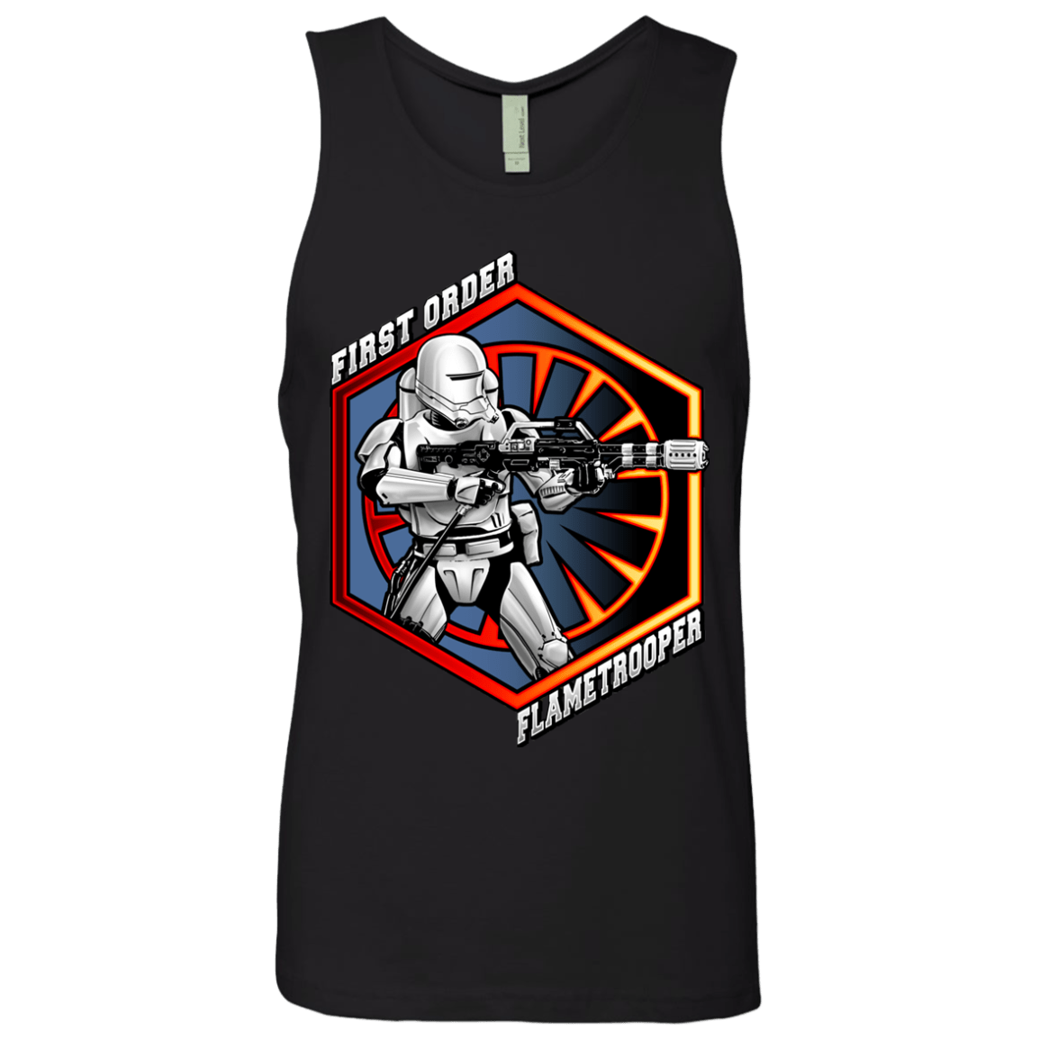 T-Shirts Black / Small Flametrooper Men's Premium Tank Top