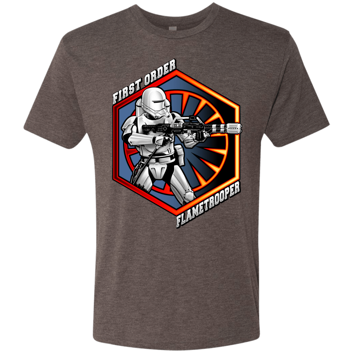 T-Shirts Macchiato / Small Flametrooper Men's Triblend T-Shirt