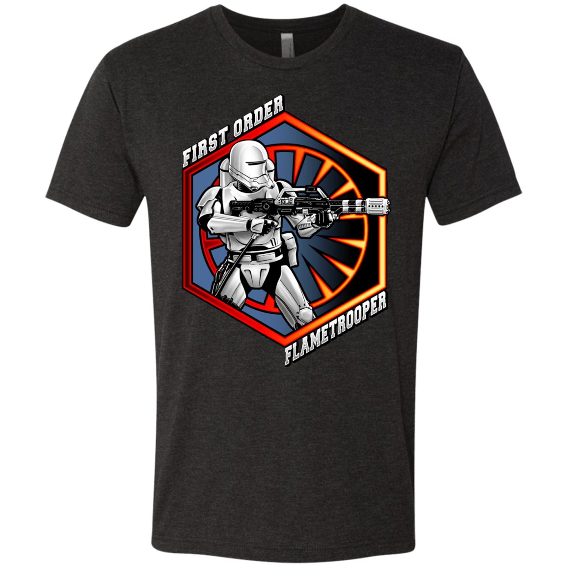 T-Shirts Vintage Black / Small Flametrooper Men's Triblend T-Shirt