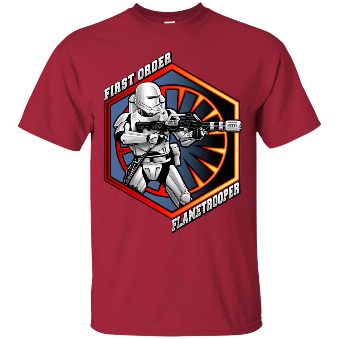 T-Shirts Cardinal / Small Flametrooper T-Shirt