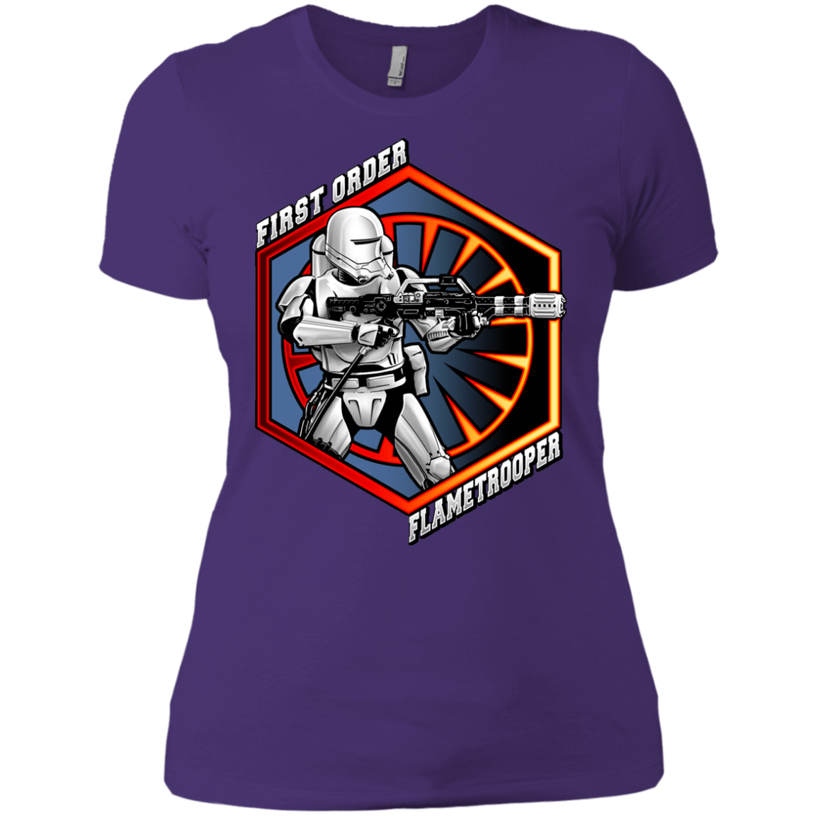 T-Shirts Purple / X-Small Flametrooper Women's Premium T-Shirt