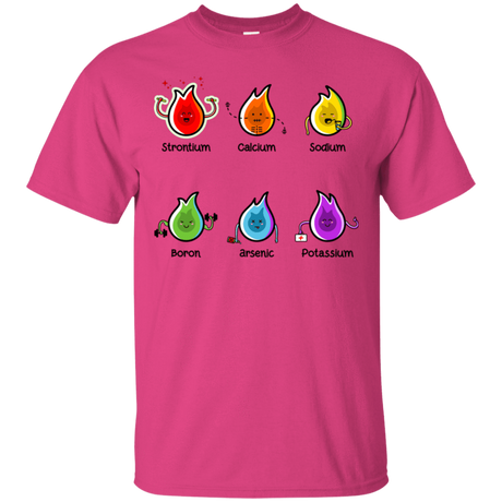 T-Shirts Heliconia / S Flaming Elements Science T-Shirt
