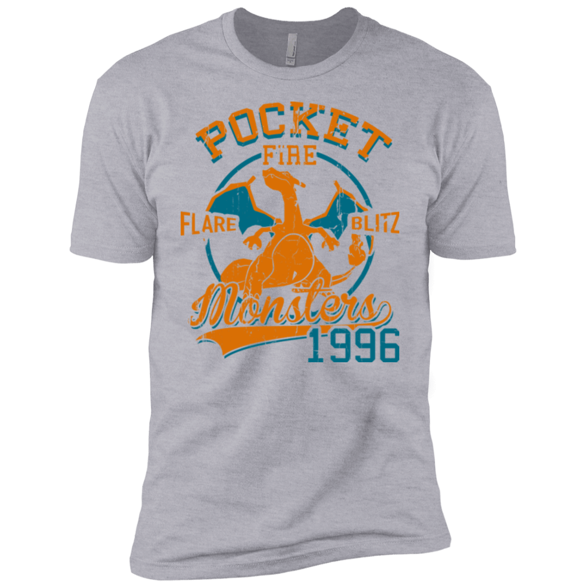 T-Shirts Heather Grey / YXS FLARE BLITZ Boys Premium T-Shirt