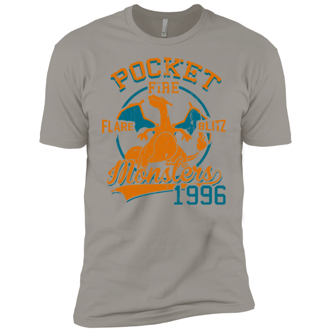 T-Shirts Light Grey / YXS FLARE BLITZ Boys Premium T-Shirt